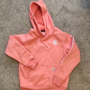 Carhartt Coral Hoodie with Logo